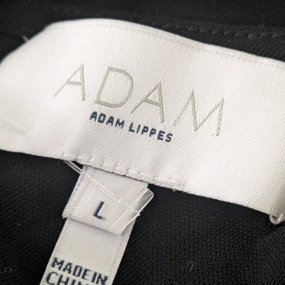 ADAM Adam Lippes Black Ruched 1 Shoulder Dress, L, EUC - Picture 4 of 4